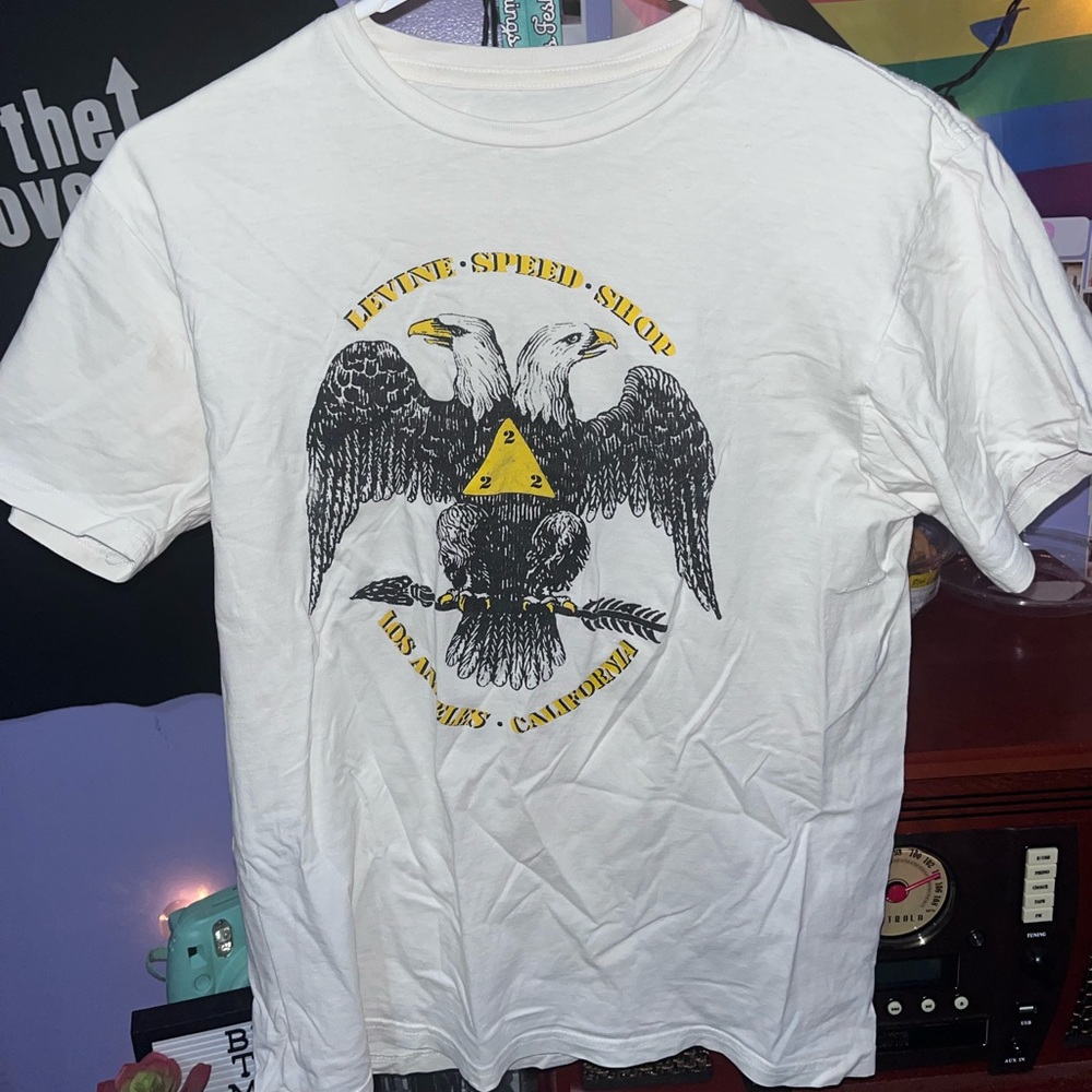 Adam Levine white tshirt